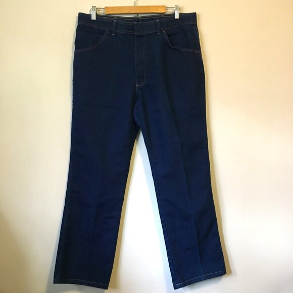 Vintage Y2K Elite Dark True Blue Denim Jeans - Picture 1 of 12
